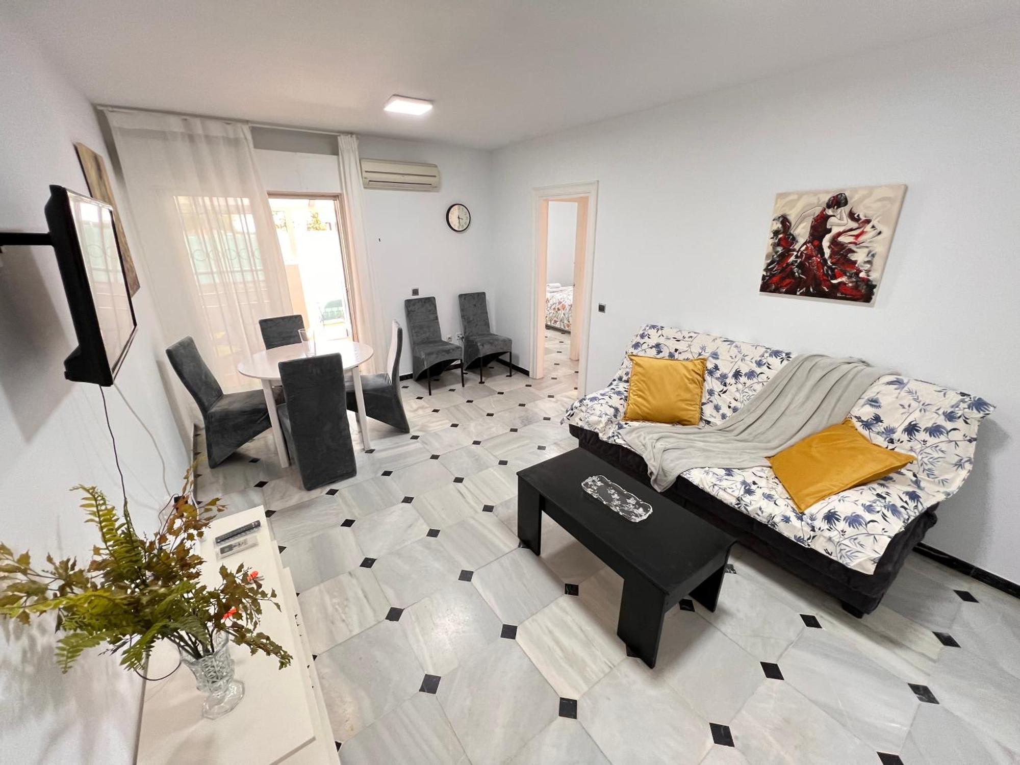 Апартаменты La Gran Playa,Piscina Terraza Y Parking 8 Personas Малага Экстерьер фото